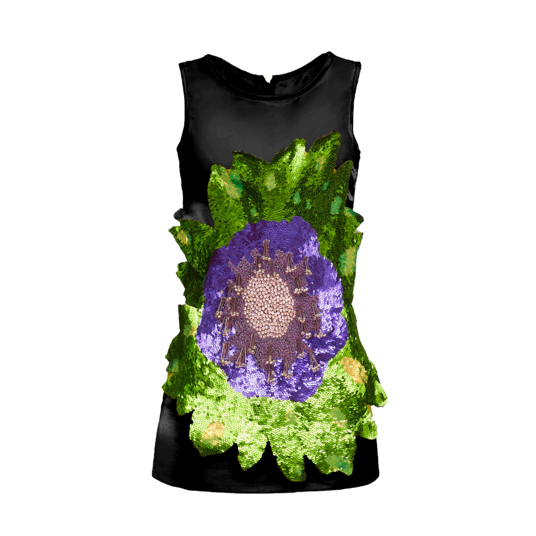 Robe à paillettes Kimi (noire)