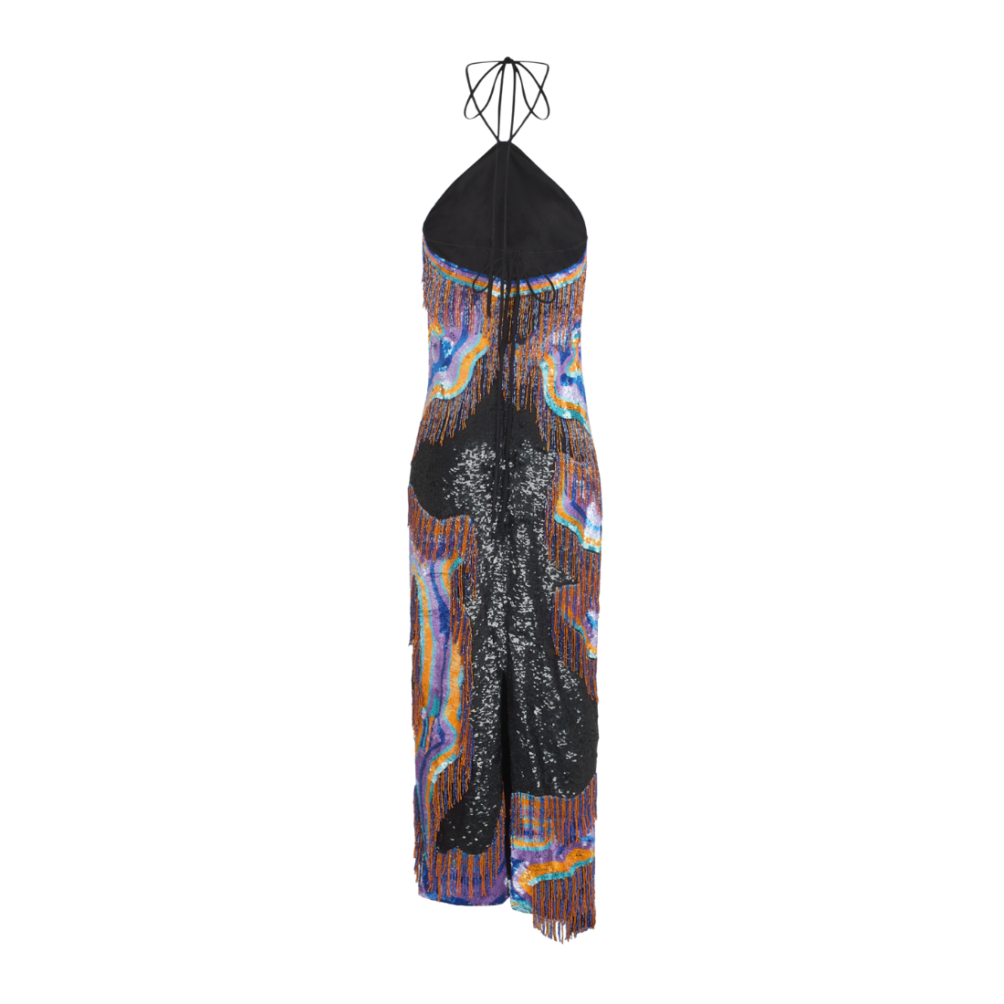 ZURI HALTER DRESS (AQUA DAWN)