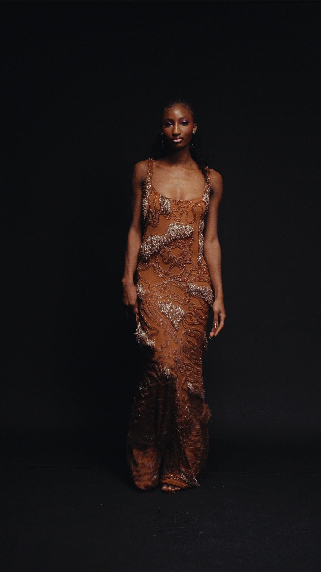 ZELLIE SLIP MAXI (SIENNA)