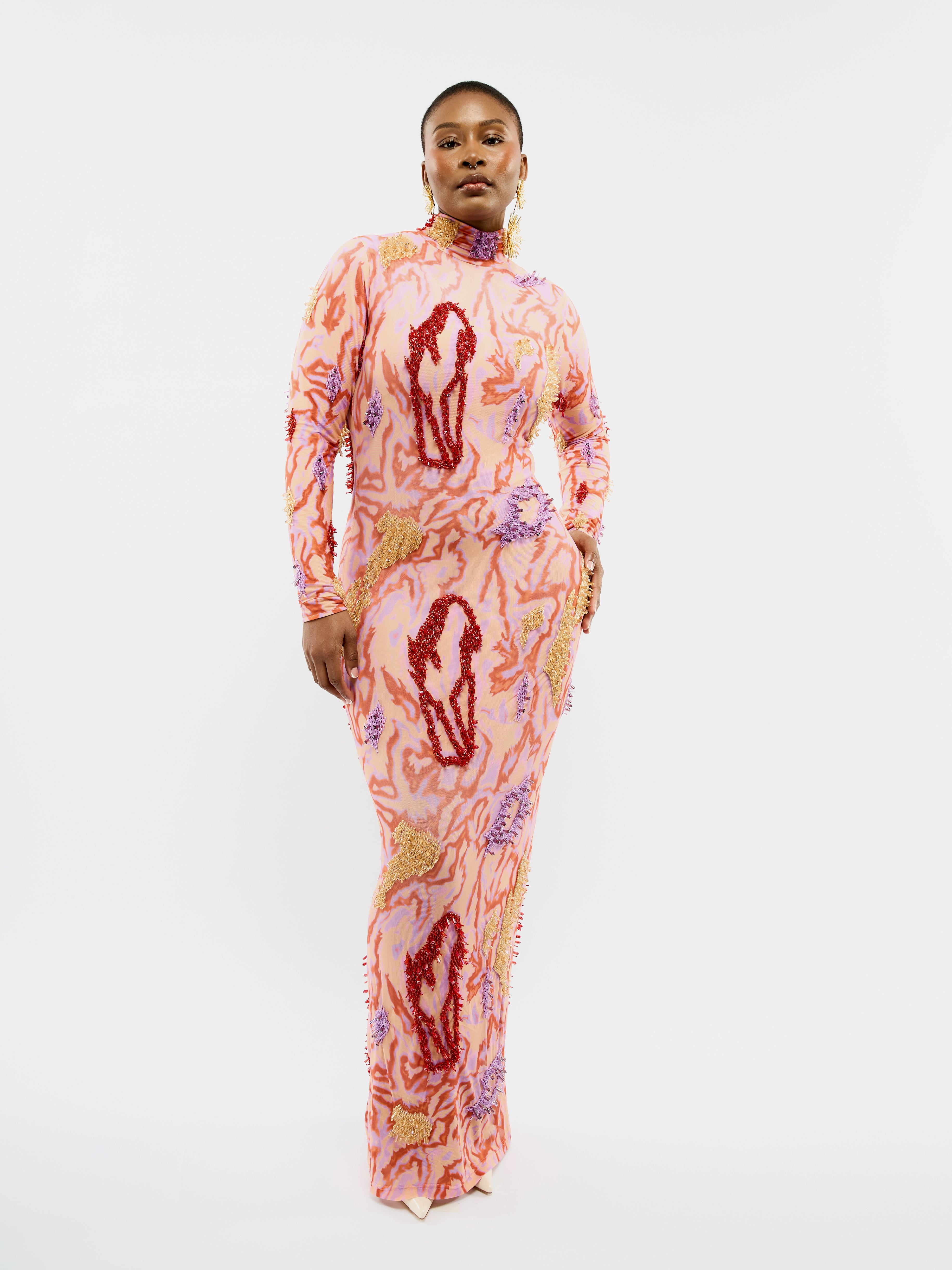 ZUSI DRESS (TOOTI FRUTTI)