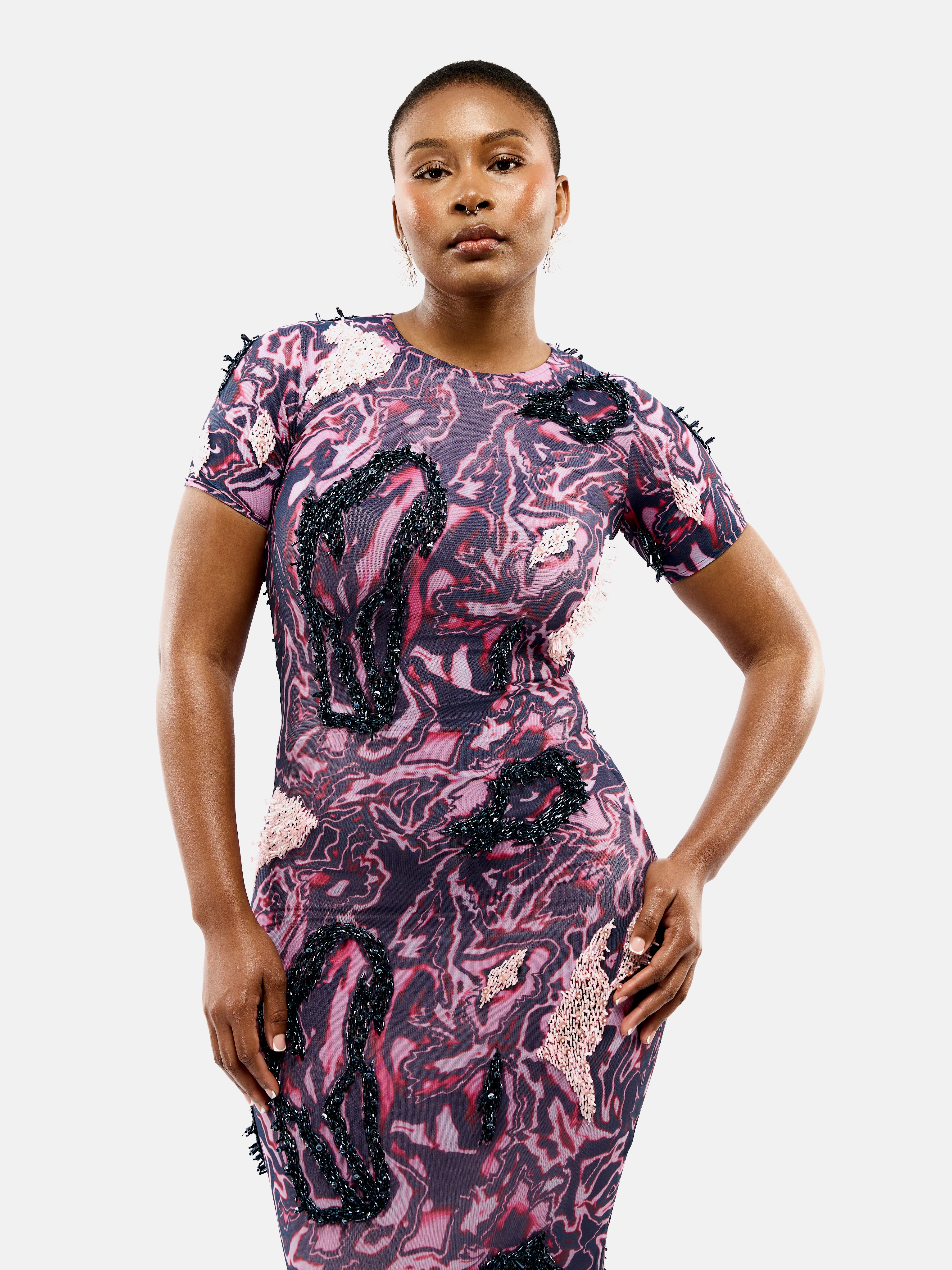 ZUSI DRESS (PINK TWLIGHT)