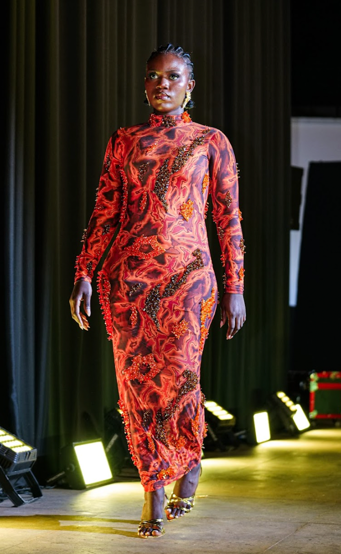 ZUSI DRESS (SIENNA CARAMEL)