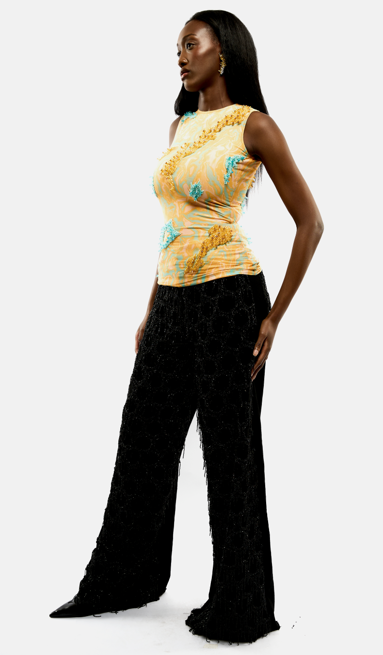 ZUSI TOP (LEMON FUZZ)