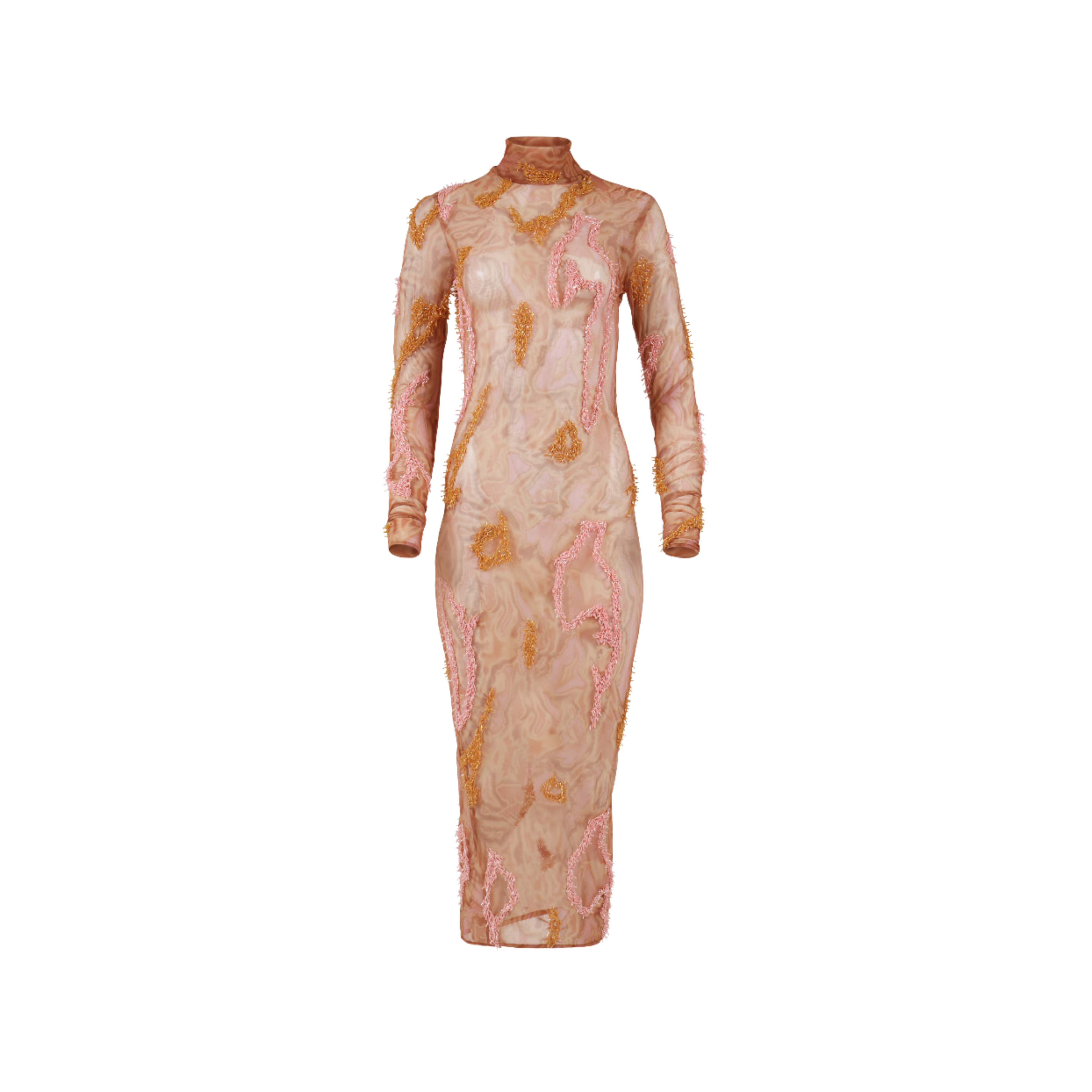 Robe Zusi (Rose/Nude)