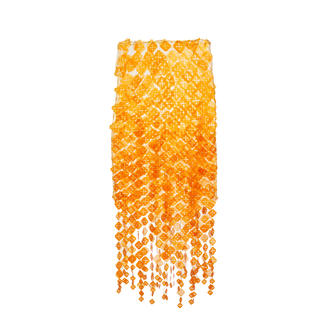 ONALAJA SEQUIN EMBLEM SKIRT