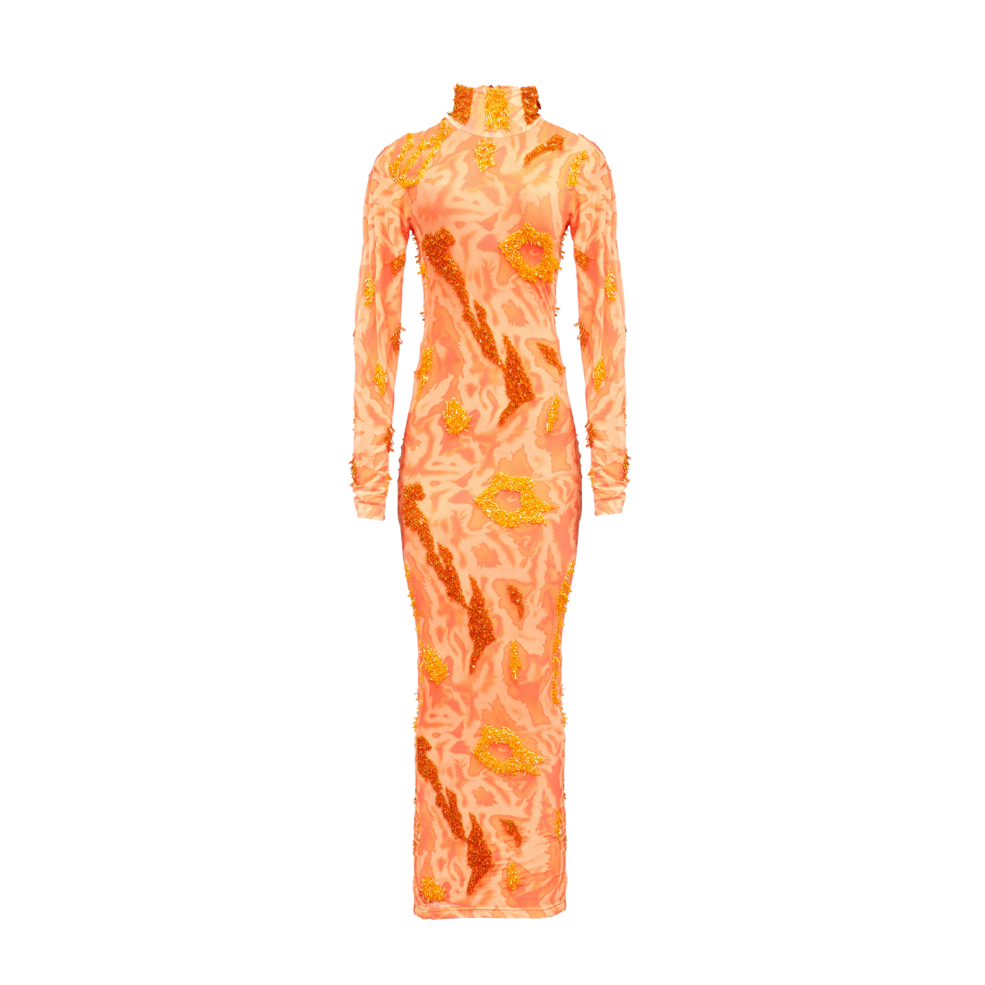 ZUSI DRESS (PEACH FUZZ)