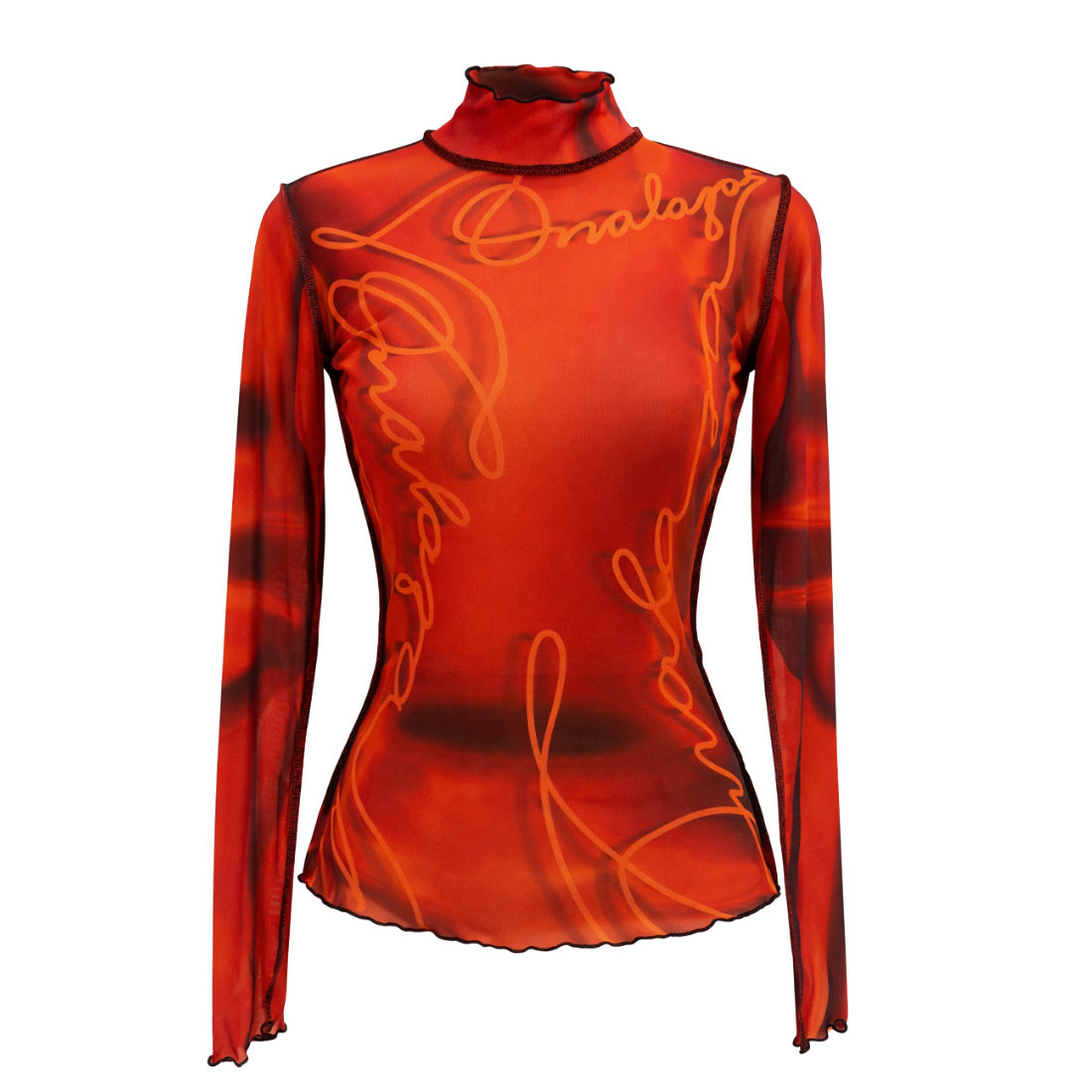 Onalaja Script Top (Orange)