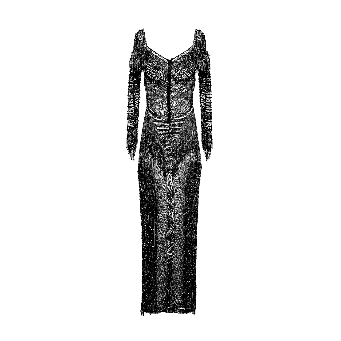 ALANA MAXI DRESS (BLACK)