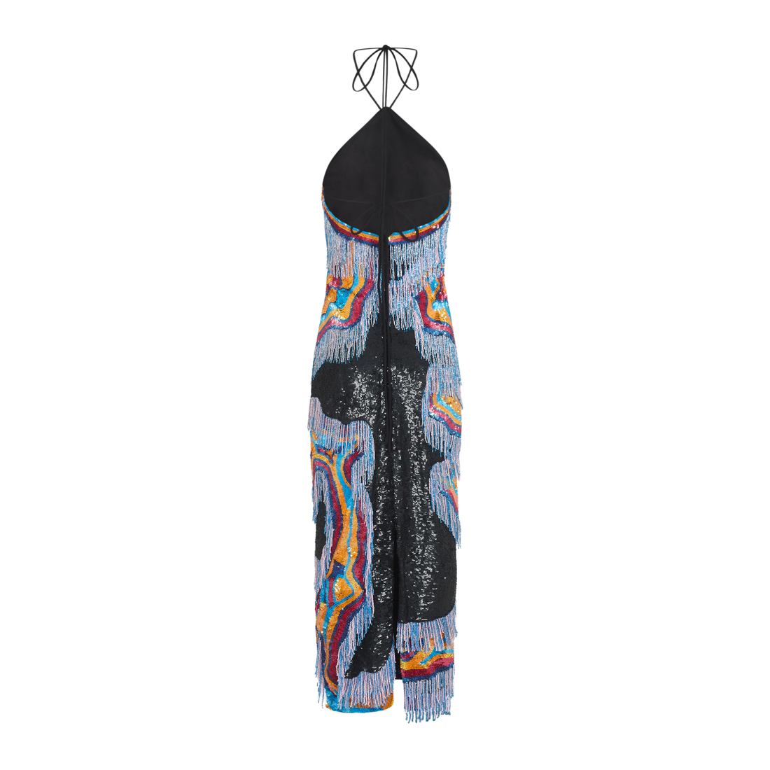 ZURI HALTER DRESS (BLUE SUNRISE)