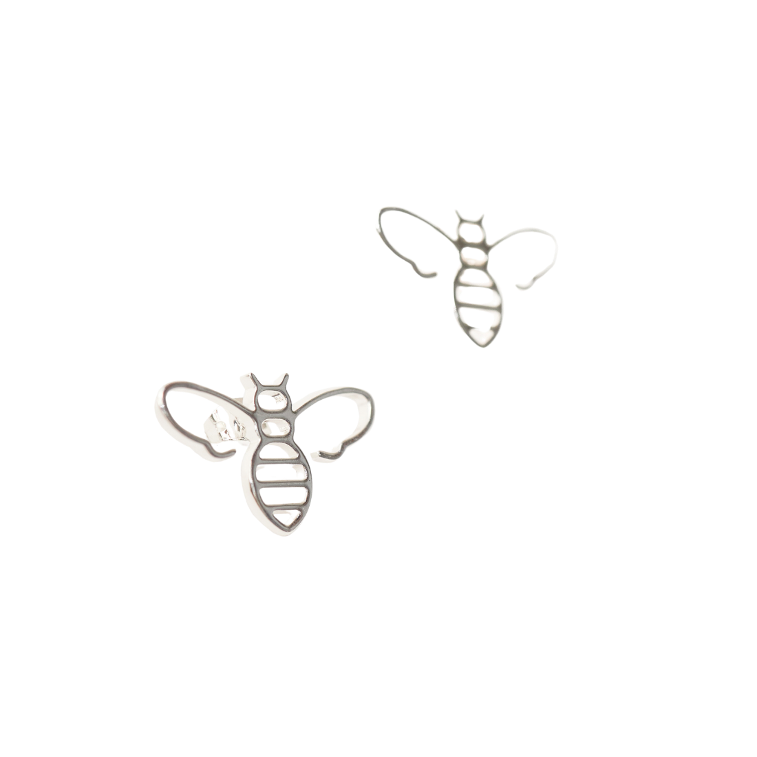 Bee Stud (Silver)