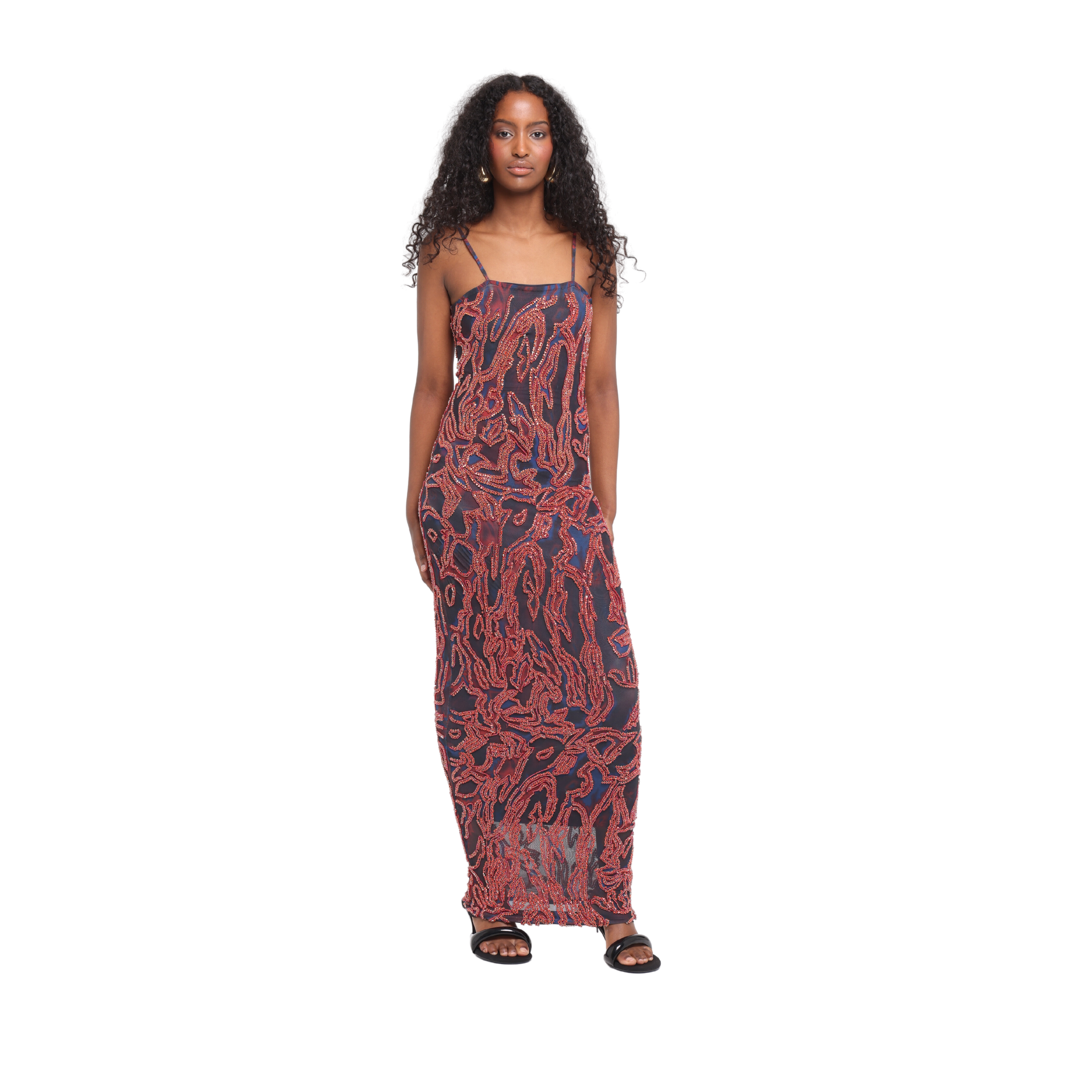 Zuwa Slip Maxi (Blue/Red)