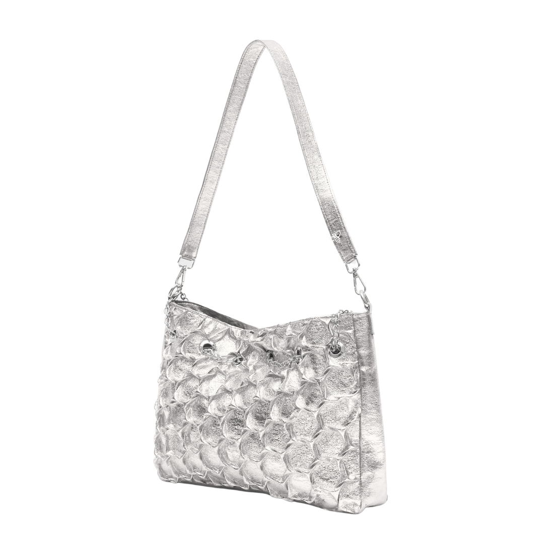 Hexagon Bag (Mini Silver)