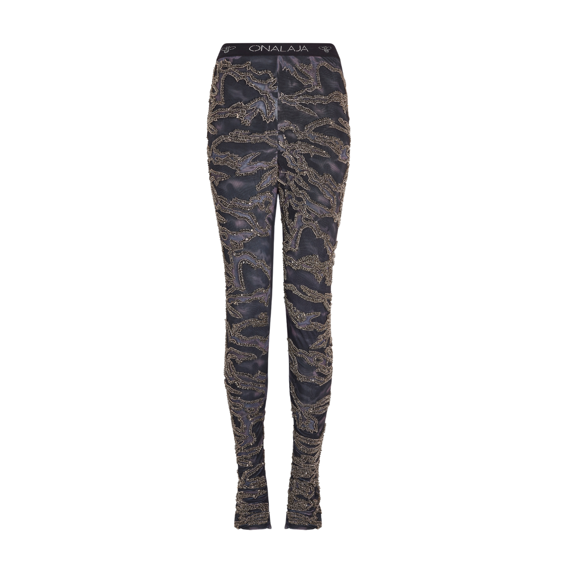 Zuwa Leggings (Black/ Silver)