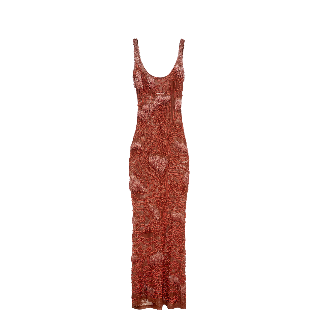 ZELLIE SLIP MAXI (DARK CHOCOLATE)