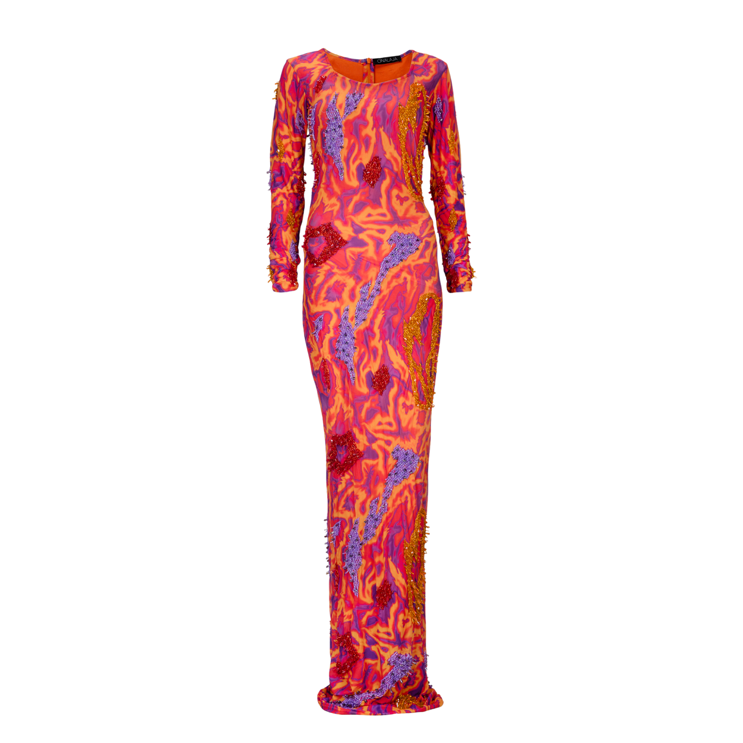 Zusi Maxi Dress (Sienna Sunset)