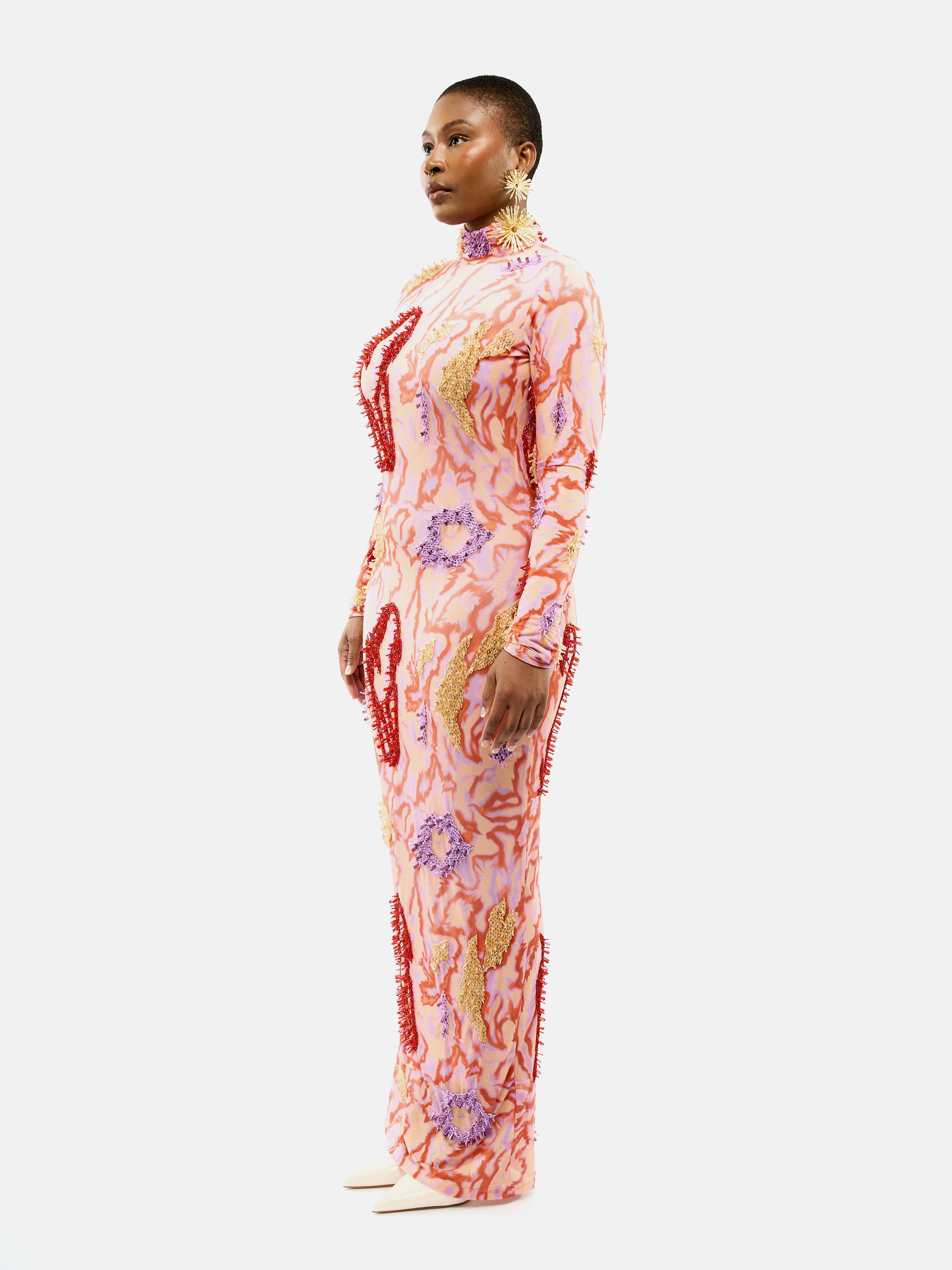 ZUSI DRESS (TOOTI FRUTTI)