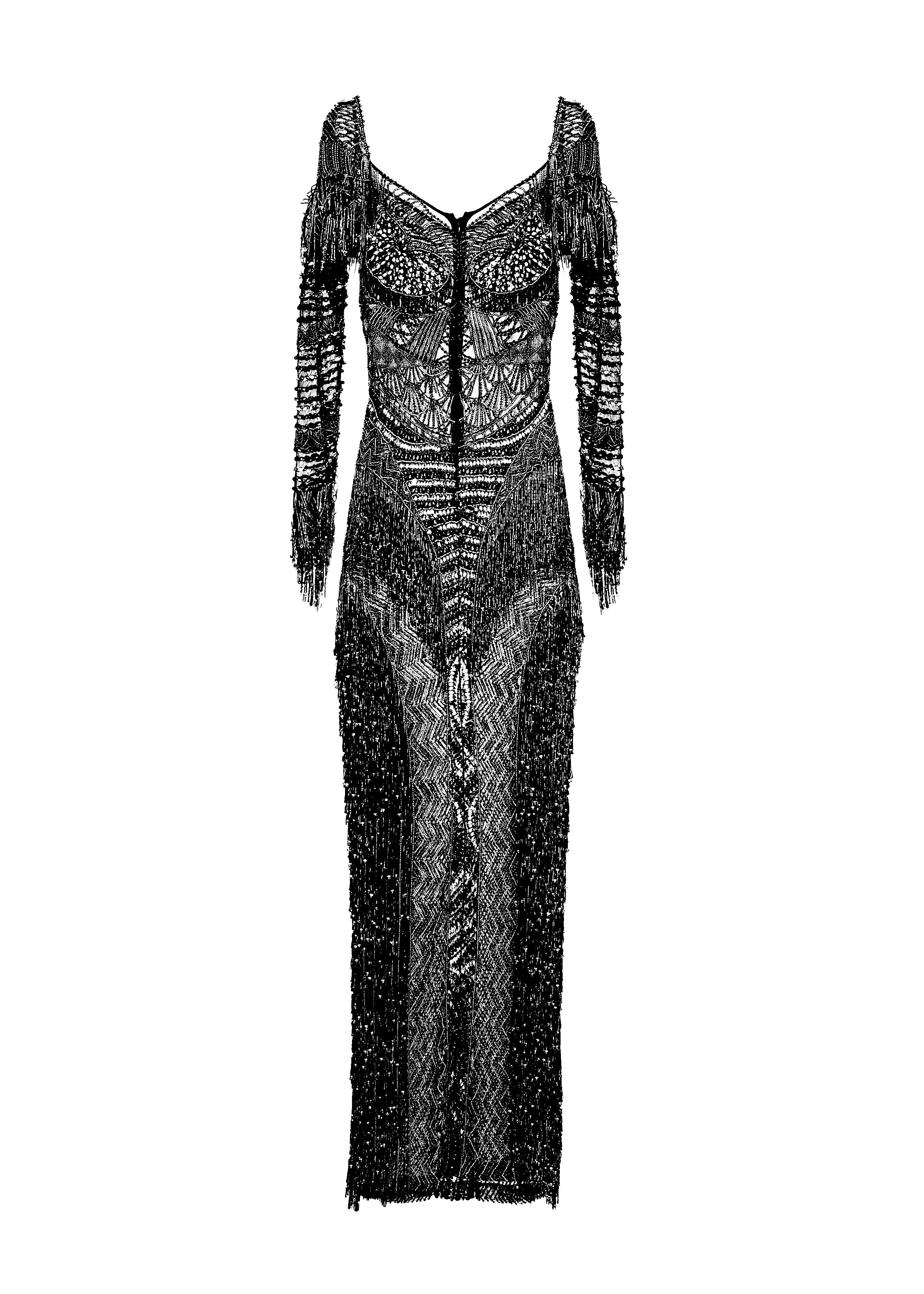 ALANA MAXI DRESS (NOIR)