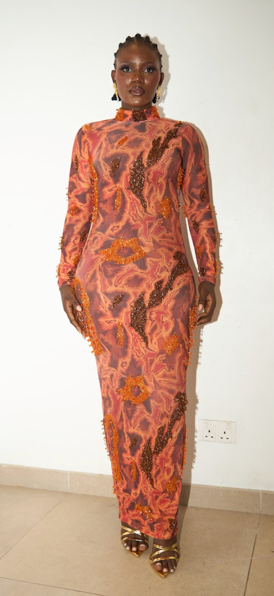 ZUSI DRESS (SIENNA CARAMEL)