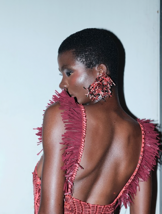 SOLARA EARRINGS (RED)