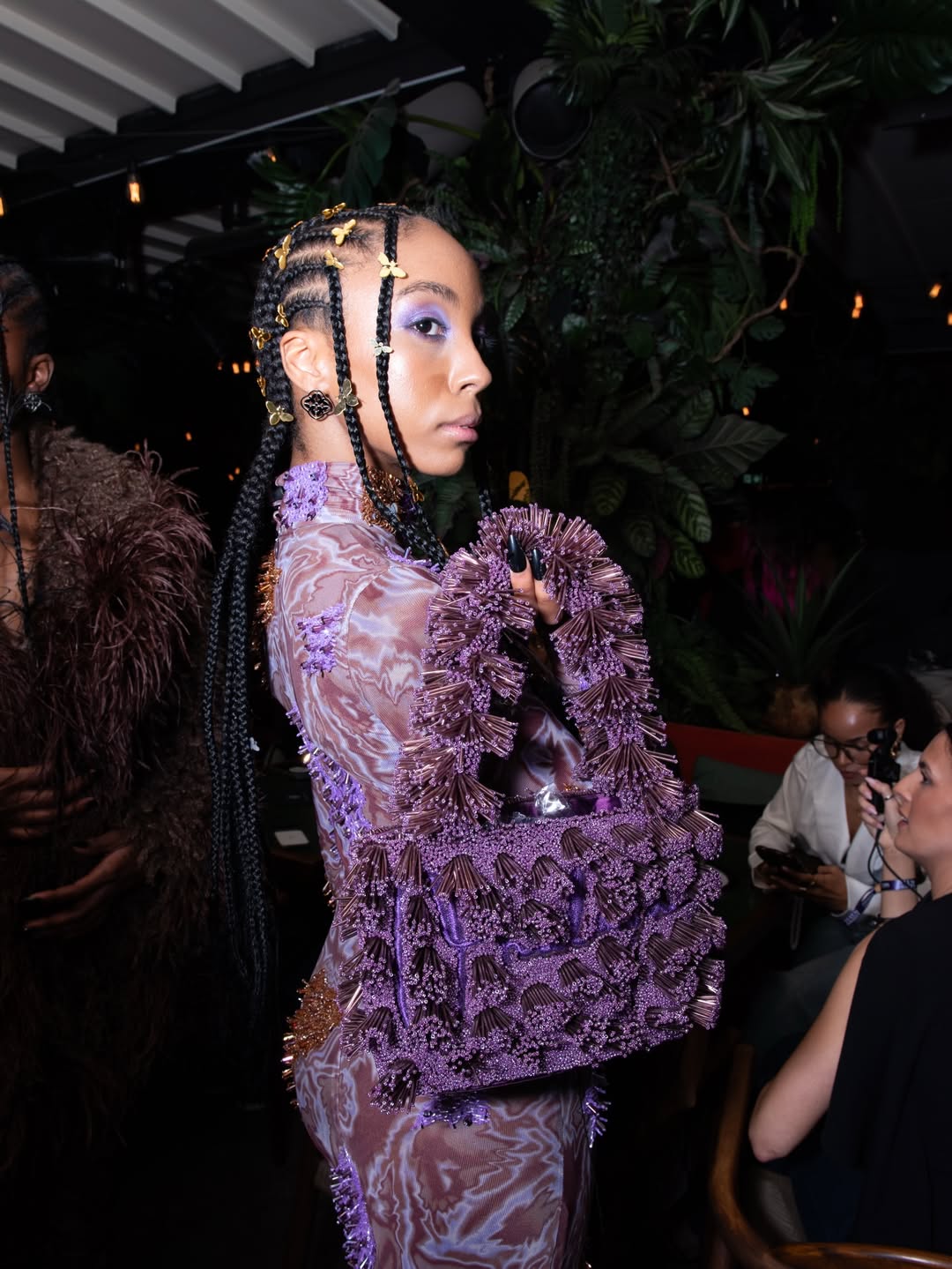 ZUSI DRESS (Smoked Amethyst)