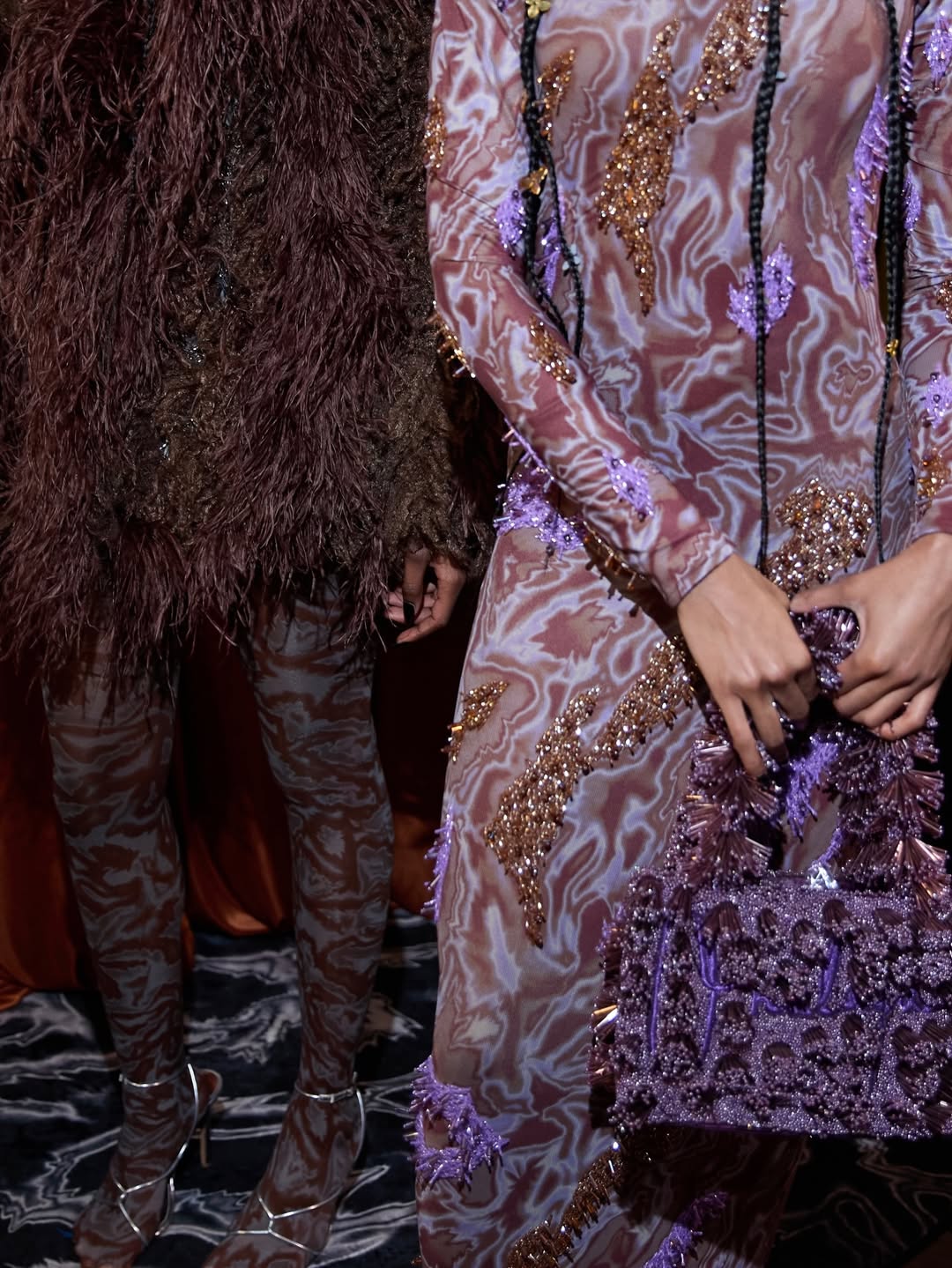 ZUSI DRESS (Smoked Amethyst)