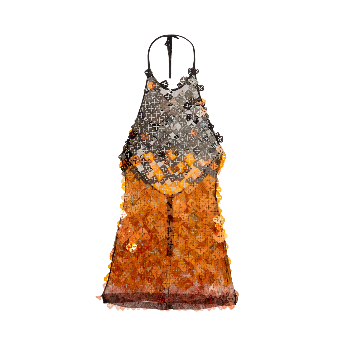 ONALAJA SEQUIN EMBLEM MINI DRESS