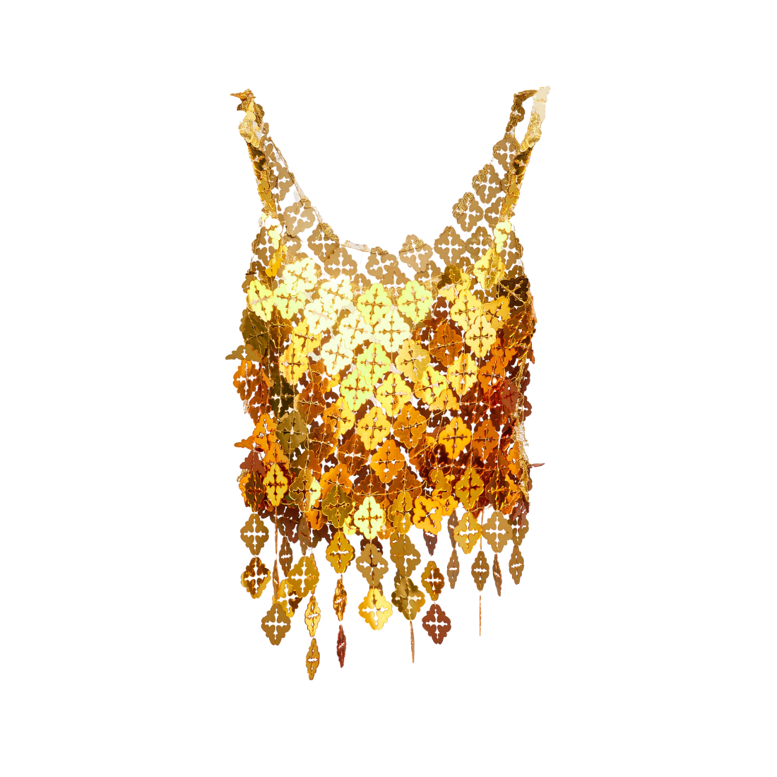 ONALAJA SEQUIN EMBLEM SLIP TOP