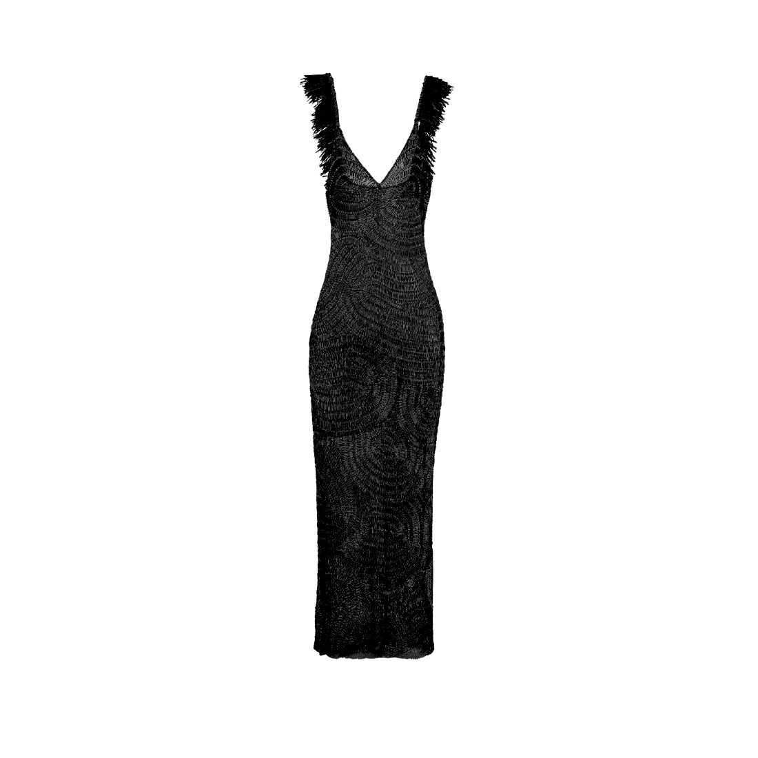 AYAN MAXI DRESS (BLACK)