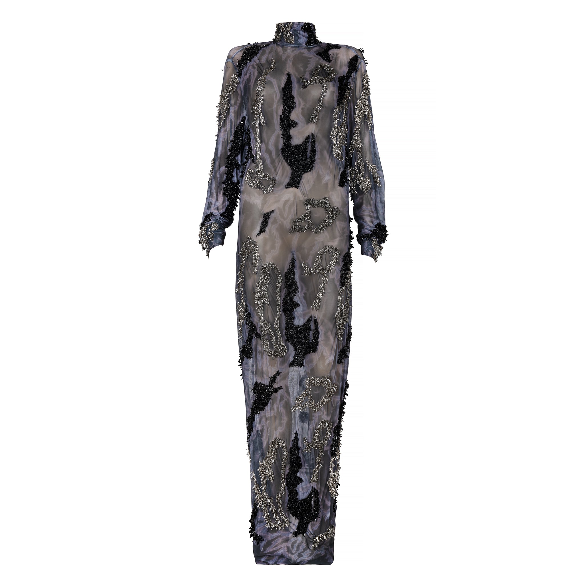 Zusi Dress (Black/Grey)